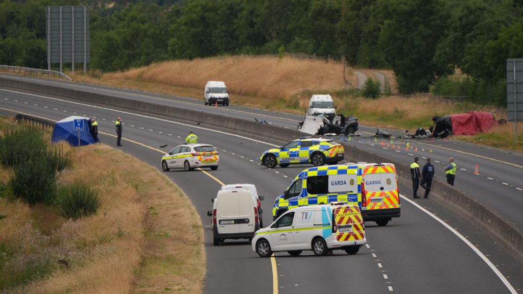 Vigil held for four people injured in M9 crash