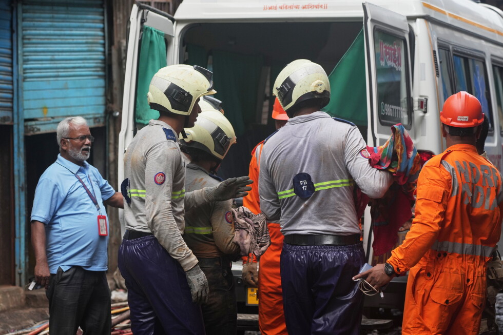 Landslide in Mumbai kills 6 as India is drenched by monsoon rains