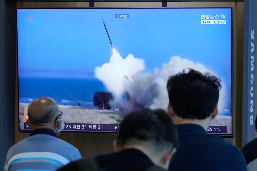 North Korea launches another missile toward sea ahead of US-South Korean military drills