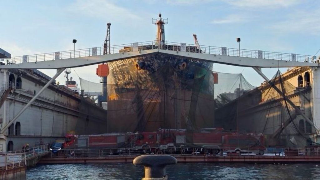 ‘Heavy casualties’ after fire on cargo ship in eastern China