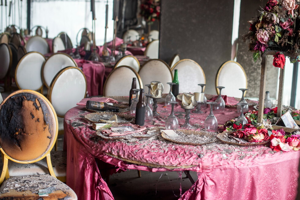 A wedding party fire in Congo’s capital Kinshasa leaves at least 22 dead