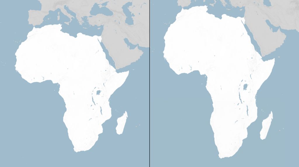 UN votes to adopt new world map showing Africa’s true size