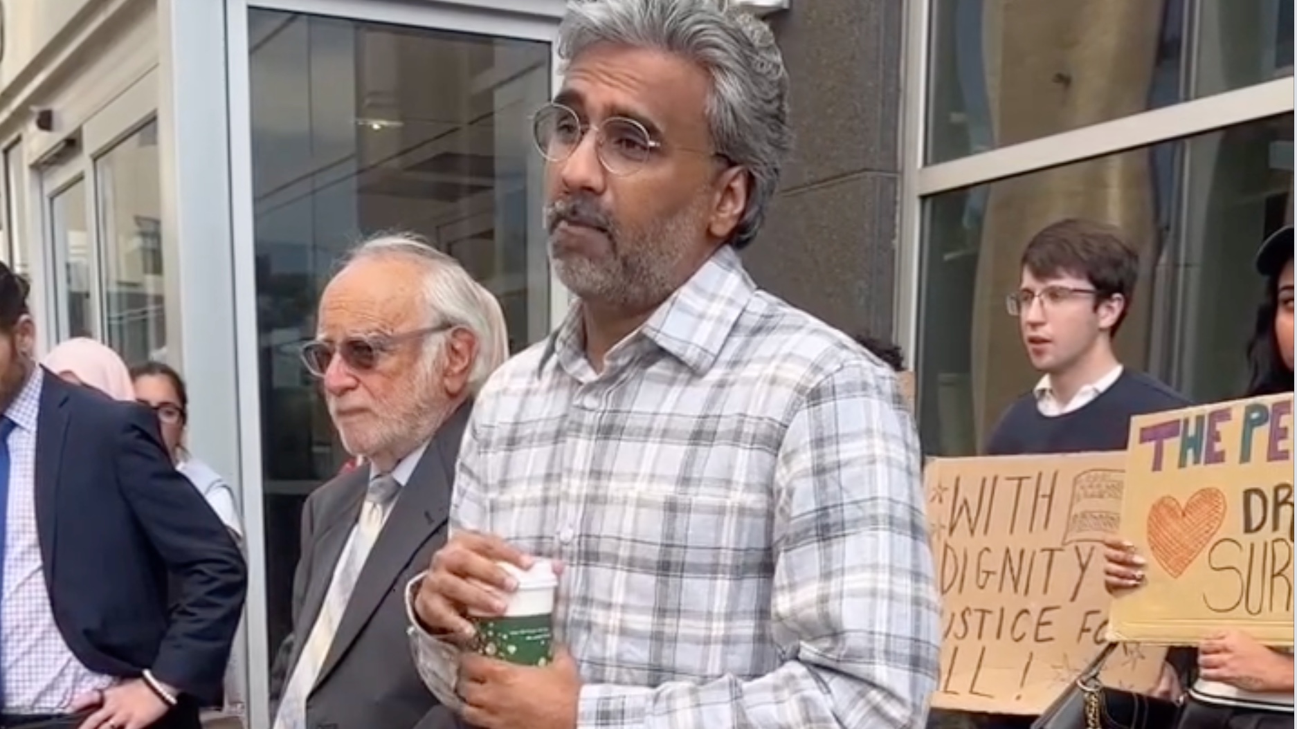 Badar Khan Suri blasts ‘shallow’ Trump administration at immigration hearing