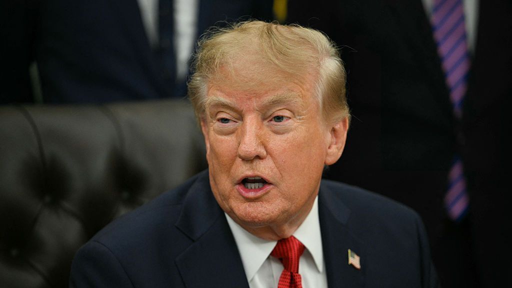 Watch: Trump says ban on some news outlets is ‘because they’re fake news’