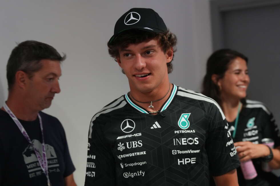 Pressure off for F1 leader Antonelli heading into home race in Italy
