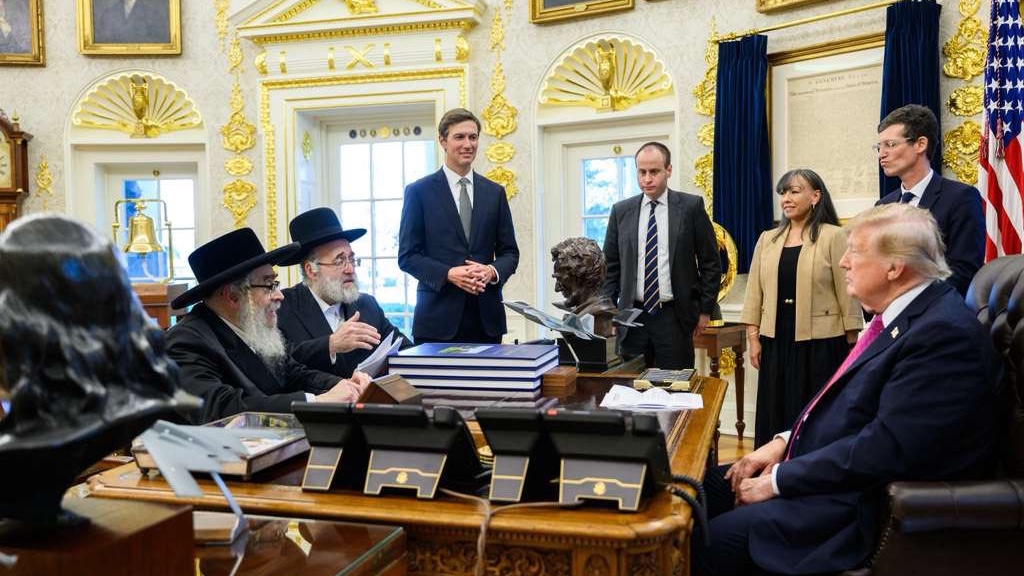 Why did Trump meet members of an anti-Zionist Orthodox Jewish group?