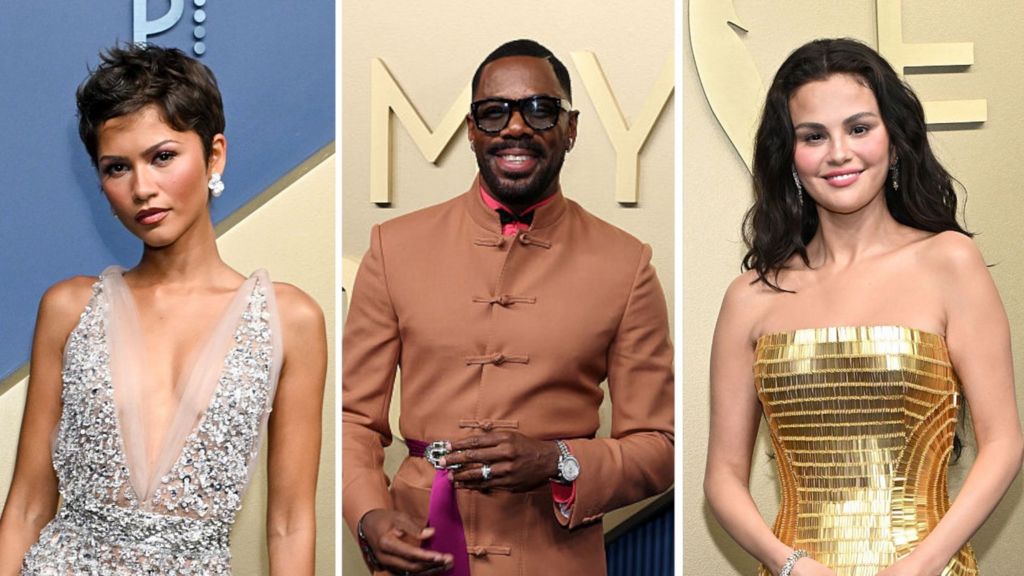 Watch: Selena Gomez, Zendaya and other stars light up Emmys red carpet