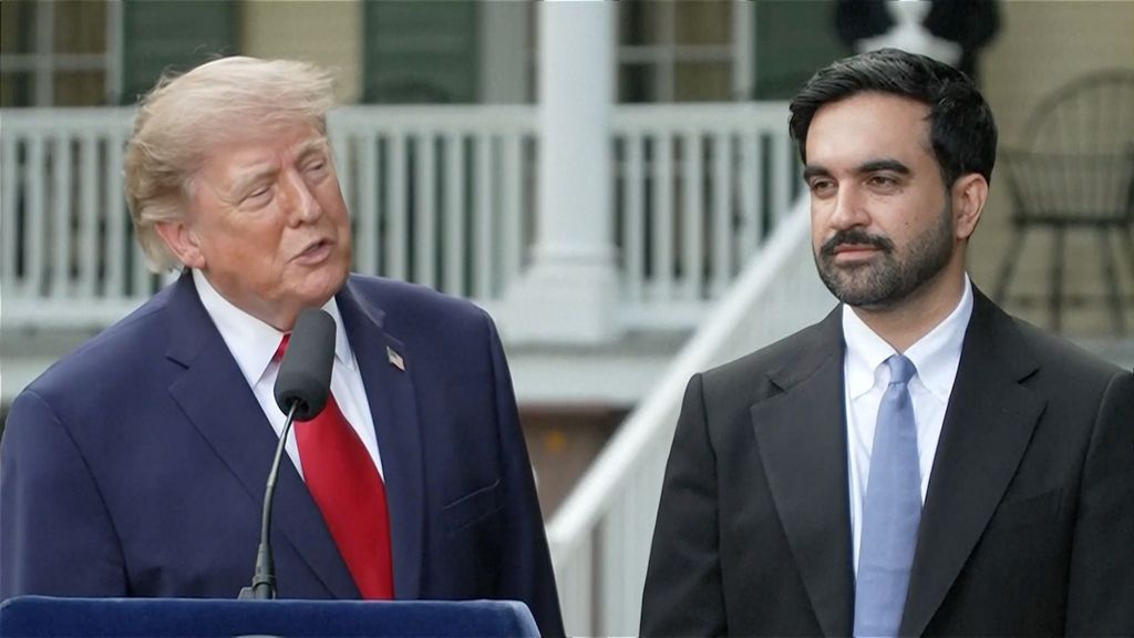 Watch: Mamdani says press allowed at event with Trump regardless of ‘critique’