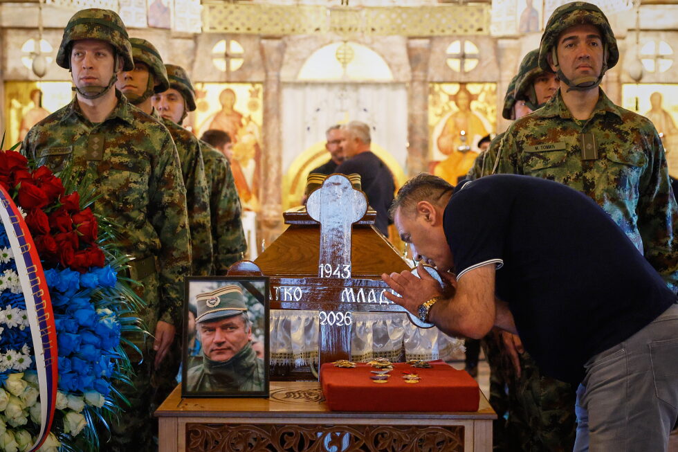 Body of war criminal Mladic lies in state in Serbian capital ahead of funeral