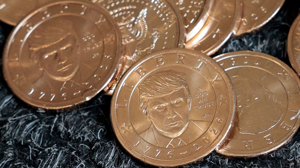 Trump $1 coin makes him first president on US currency in a century