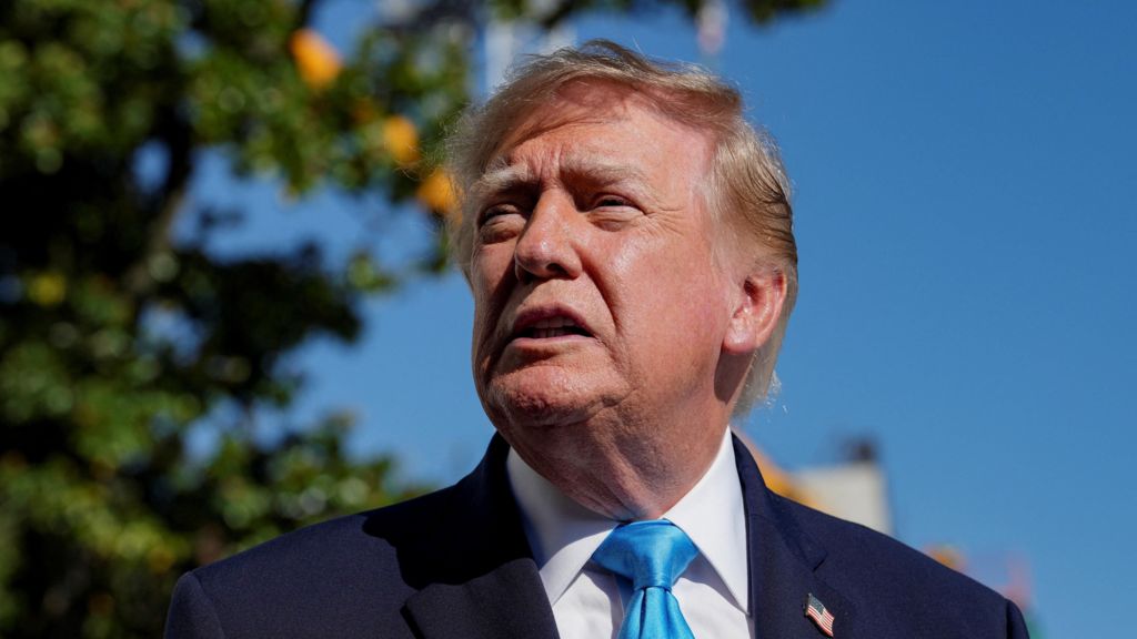 Trump says ‘threat’ led US to pull bombers from RAF Fairford